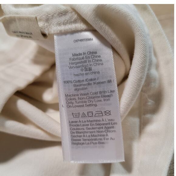 Madewell Size Medium Drakefield Shirt Jacket in Vintage Canvas Boho Pockets Top - Picture 8 of 10